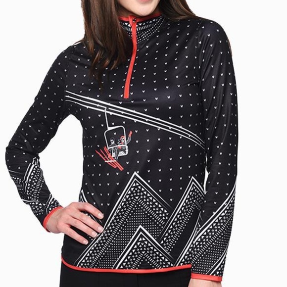 Krimson Klover Adrenaline Base Layer 1/4 Zip Top - Picture 3 of 7